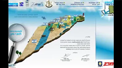 יום אוצרות לאומי — מסך מהפרויקט (1)
